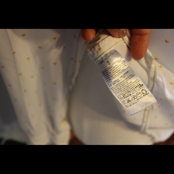 Banana Republic Geometric Button-Down Blouse - Picture 6 of 6